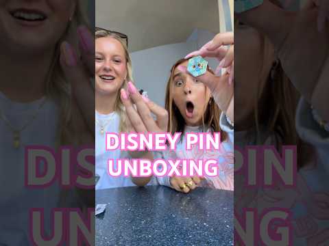 DISNEY PIN UNBOXING 💐🥳💜 @elizabeth.zeller @disneyparkswithlove thumbnail