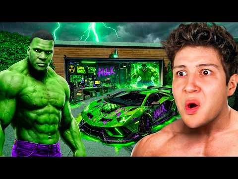 CONVERTÍ la CASA de FRANKLIN en la BASE de HULK en GTA 5! 🏡💪 (Mods) thumbnail