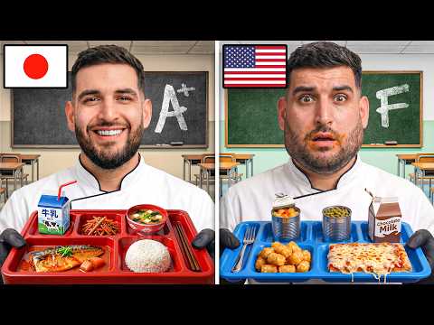 I Tried World's Healthiest vs Unhealthiest School Lunch thumbnail