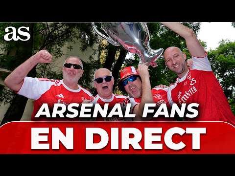 EN DIRECT: Les supporters d’ARSENAL réagissent à LONDRES à la FINALE de la CHAMPIONS contre le PSG thumbnail