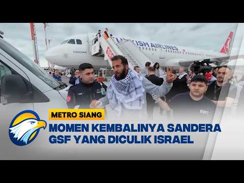 Momen Israel Lepaskan Ratusan Aktivis Global Sumud Flotila [Metro Siang] thumbnail