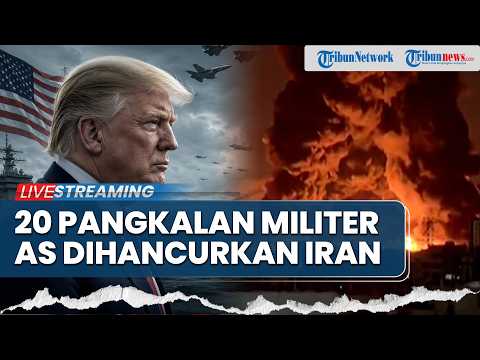 🔴Iran Lancarkan Serangan Besar-besaran, 20 Pangkalan Militer Hancur Dihujani Drone dan Rudal thumbnail
