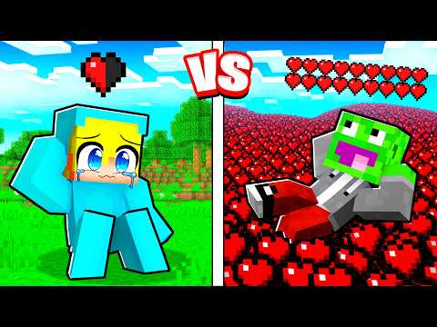 PRANKUJE PRZYJACIÓŁ NIESKOŃCZONĄ LICZBĄ SERC w Minecraft!❤️ thumbnail