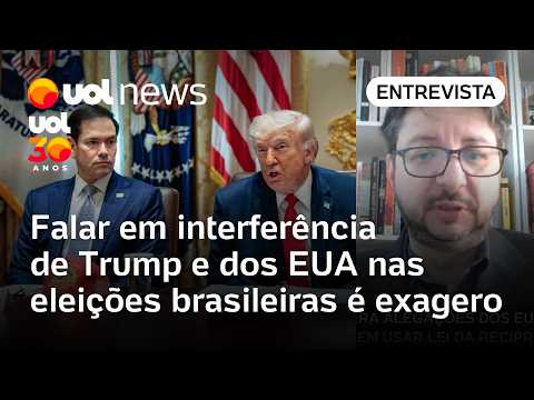 Falar em interferência de Trump e dos EUA nas eleições brasileiras é exagero, diz professor thumbnail