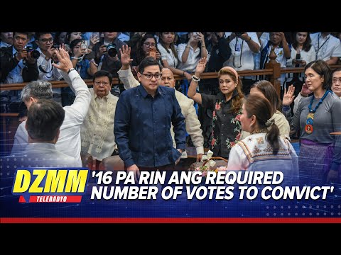 What happens to VP Duterte impeach trial if several senators detained? | DZMM TeleRadyo thumbnail