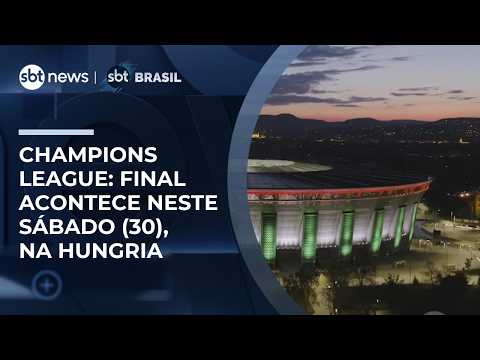 Champions League: PSG e Arsenal decidem título neste sábado (30) em Budapeste, Hungria | #SBTBrasil thumbnail