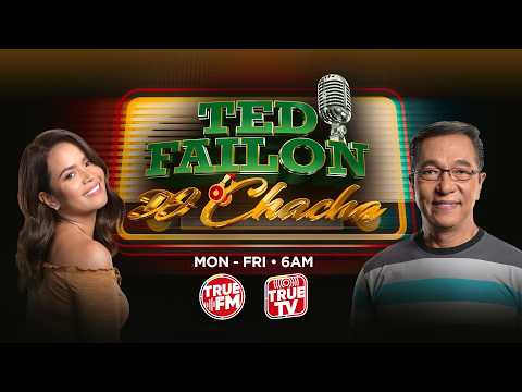 Ted Failon DJ Chacha sa True FM Livestream | June 2, 2026 thumbnail