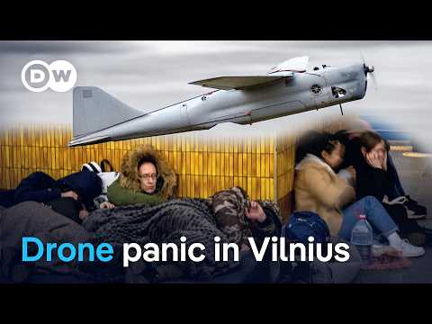 Air raid alert in Lithuania as drone breaches NATO airspace | DW News thumbnail