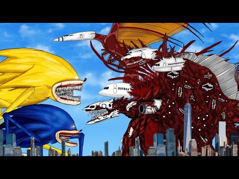 Sonic Tapes vs All Infected Sky. Full Animation.Drawing Cartoon. thumbnail