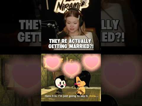 Mola and bendy getting married #tomodachilife thumbnail