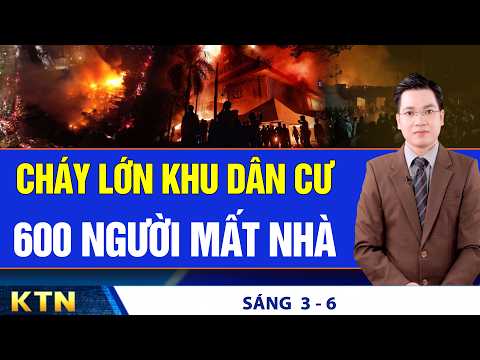 SÁNG 3/6: Indonesia cháy lớn, 600 người mất nhà; VN: Chưa đánh thuế cá nhân với mua bán vàng miếng thumbnail