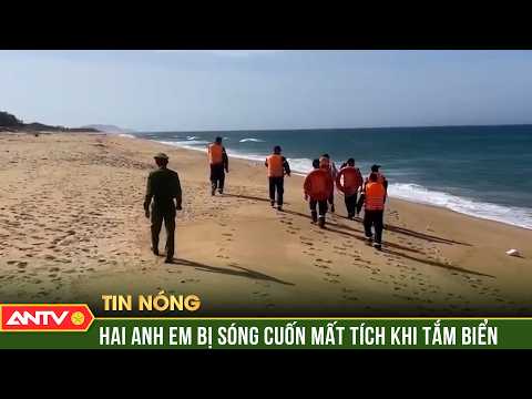 Hai anh em bị sóng biển cuốn mất tích ở Quảng Ngãi | ANTV thumbnail