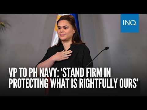 VP to PH Navy: ‘Stand firm in protecting what is rightfully ours’ thumbnail
