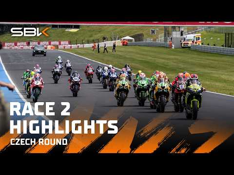 HIGHLIGHTS from an electric #WorldSPB Race 2 ⚡️ | 2026 #CzechWorldSBK 🇨🇿 thumbnail