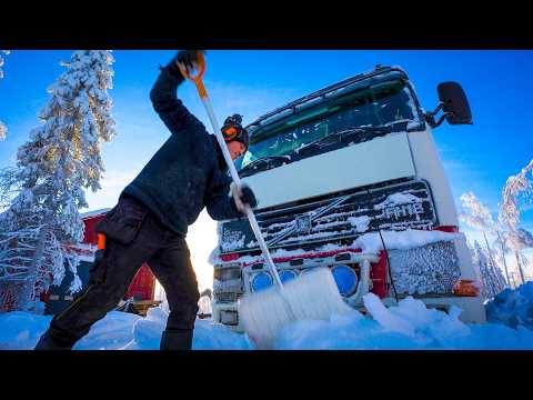 Frozen truck, buying steel, handling air traffic, and building columns for a future office. thumbnail