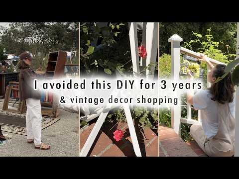 I avoided this DIY for 3 years & vintage decor shopping | MaCenna Lee thumbnail