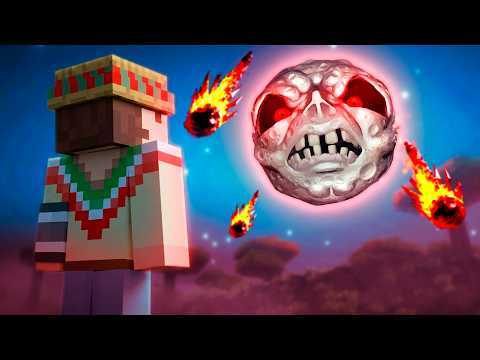 ¡Minecraft PERO la LUNA nos quiere MATAR... 🌚💀 SILVIOGAMER MINECRAFT PERO thumbnail