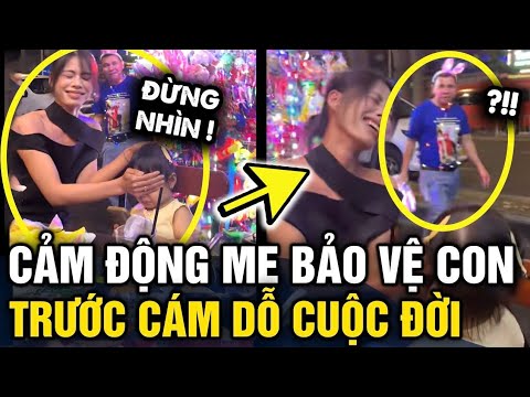 Thấy XE BÁN ĐỒ CHƠI đủ màu nhấp nháy người mẹ nhanh tay CHE MẮT CON và cái kết hài | Tin 3 Phút thumbnail