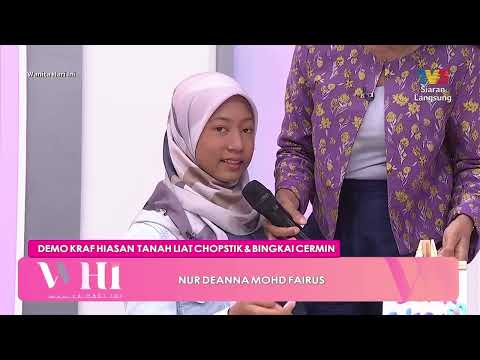 [CLIP] WHI (3 Jun 2026): WHI Demo DIY: Kraf Hiasan Tanah Liat | Tonton thumbnail