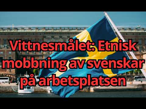 Slut på politisk mobbning - men hur är det med etnisk mobbning av svenskar? - Anne Havefeldt thumbnail