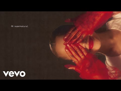 Ariana Grande - supernatural (lyric visualizer) thumbnail