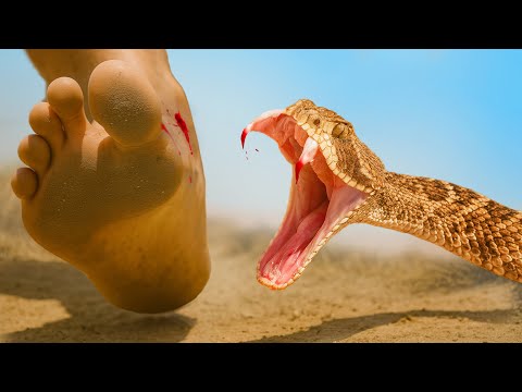 BITTEN by Venomous Rattlesnake - Trying to Survive thumbnail