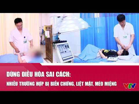 Dùng điều hòa sai cách: Nhiều trường hợp bị biến chứng, liệt mặt, méo miệng | VTV24 thumbnail