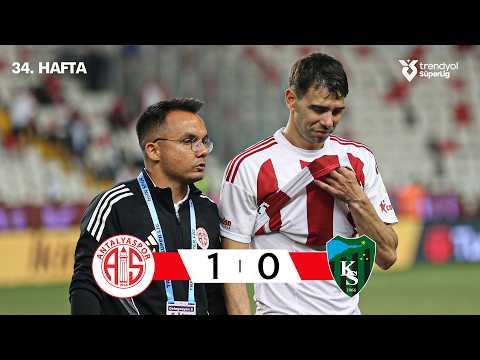Antalyaspor (1-0) Kocaelispor | 34. Hafta | Trendyol Süper Lig 2025 - 2026 Sezonu thumbnail