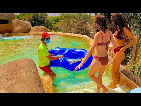 Fast Current Water Ride 💦 | Aquópolis Madrid 🇪🇸 thumbnail