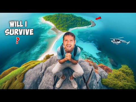 Secret Island 24 Hrs Challenge - क्या मैं बच पाऊँगा? 😨 thumbnail