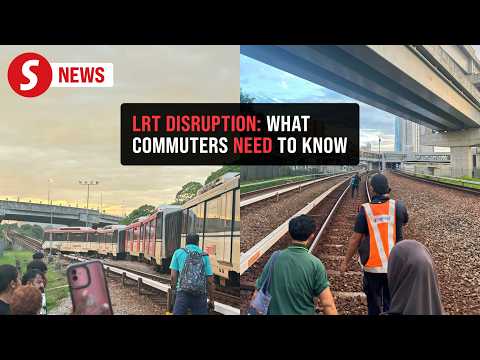 Service disruption on Ampang and Sri Petaling LRT lines thumbnail