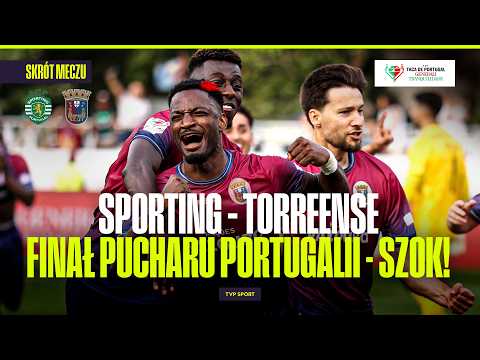SKRÓT: WIELKI SPORTING POKONANY PRZEZ DRUGOLIGOWCA! FINAŁ PUCHARU PORTUGALII thumbnail