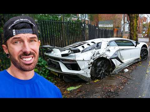 REBUILDING A WRECKED LAMBORGHINI SVJ thumbnail