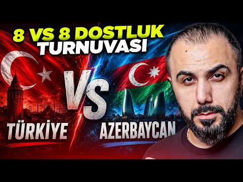 TÜRKİYE VS AZERBAYCAN!! 8 VS 8 BÜYÜK ÜLKE TURNUVASI! | PUBG Mobile thumbnail