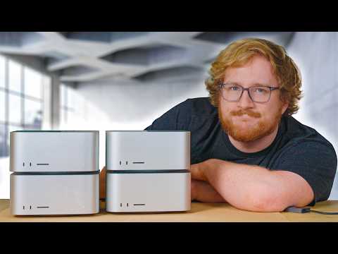 Apple did what NVIDIA wouldn't - Mac Studio Clustering with Exo thumbnail