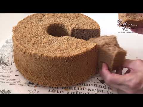 Houjicha Chiffon Cake 焙茶戚风蛋糕 thumbnail