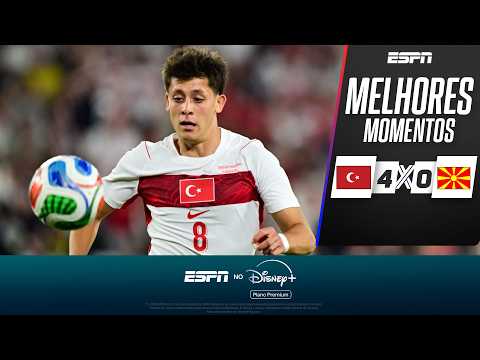 TURQUIA ATROPELA MACEDÔNIA DO NORTE EM AMISTOSO PREPARATÓRIO PRÉ-COPA DO MUNDO | MELHORES MOMENTOS thumbnail