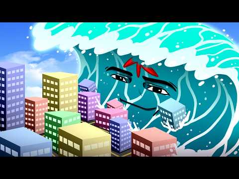Roblox : Upgrade Tsunami for Destruction ? ฉันแปลงร่างกลายเป็นสึนามิ ถล่มเมือง !!! thumbnail