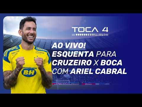 AO VIVO ⚽ | Toca 4 de hoje recebe o ex-jogador do Cruzeiro Ariel Cabral ? | TOCA 4 #47 thumbnail
