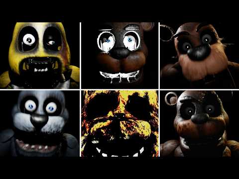 Last Shift at Freddy's - All Jumpscares & Extras thumbnail