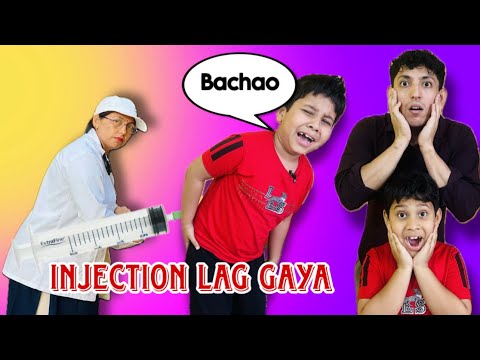 Injection Lag Gaya School Ki Chutti Ho Gayi 😱 Prashant Sharma Entertainment |Funny Video thumbnail