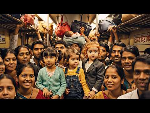 We took a train in india... thumbnail