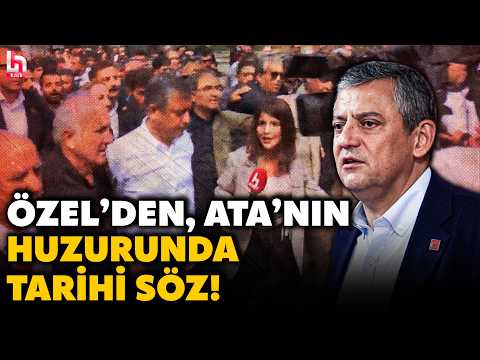 CHP Lideri Özel'in, Anıtkabir'de Atatürk'e dönük yaptığı o kısa konuşma tarihe geçecek nitelikte! thumbnail