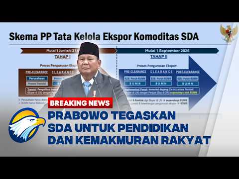 BREAKING NEWS - Presiden Prabowo: "SDA untuk Rakyat, Bukan Sekadar Tambang!" thumbnail