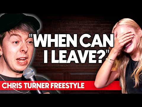 American Crowd GIVES UP Before He Even Starts Rapping | Chris Turner's Freestyle Raps thumbnail