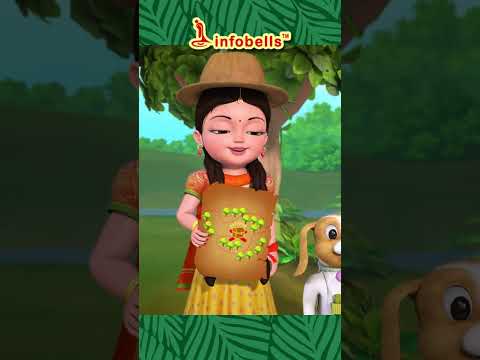 शेर आया, शेर आया, देखो देखो देखो - Wild Animals Song | Hindi Rhymes & Cartoons | Infobells #balgeet thumbnail