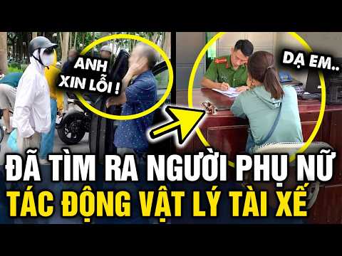 Công an ĐÃ TÌM RA người phụ nữ TÁC ĐỘNG VẬT LÝ tài xế sau va chạm, tài xế còn XIN HỘ | Tin 3 Phút thumbnail