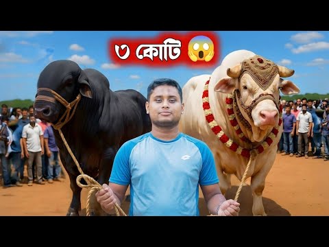 হাসনাত আব্দুল্লাহ ৩ কোটি টাকার গরু দেখে সবাই অবাক..! ? || | কুরবানির গরুর হাট ২০২৬ | Gorur Hat 2026 thumbnail