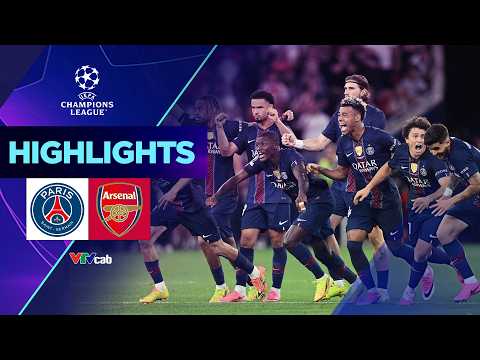 Highlights PSG vs ARSENAL | Loạt penalty kịch tính định đoạt ngôi vương | Champions League 25/26 thumbnail
