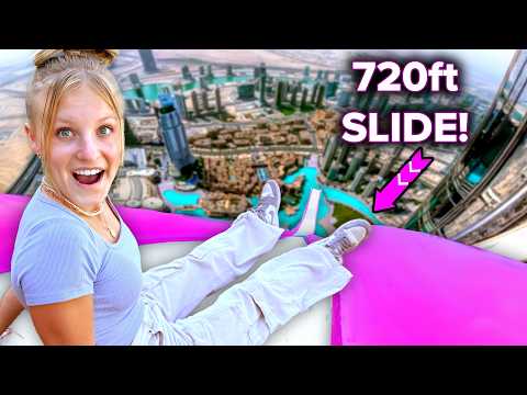TALLEST IN THE WORLD! Family visits DUBAI! thumbnail
